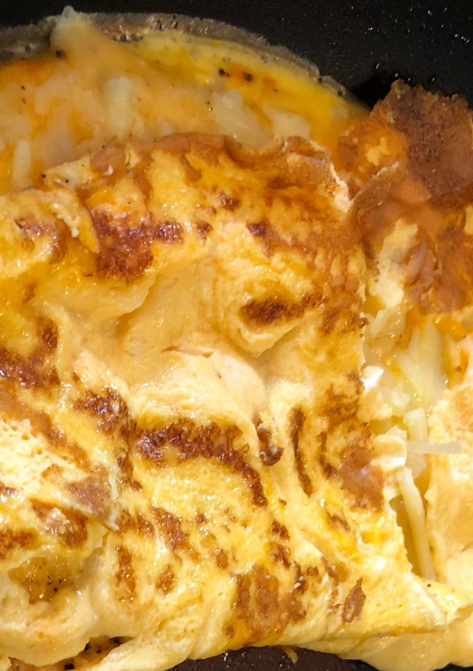 Una foto de Tortilla de Huevo y Queso