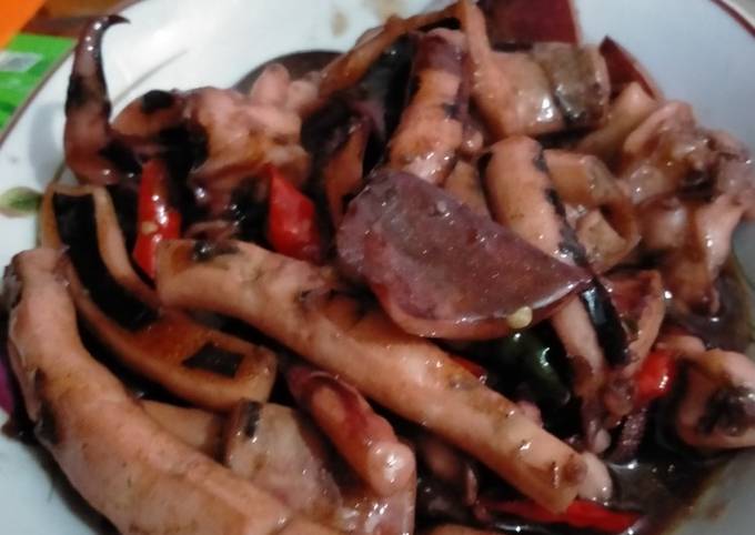 Mudah Banget Memasak Resep Cumi saus tiram