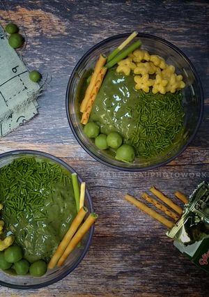 Foto resep Es Kepal Greentea Chocolatos