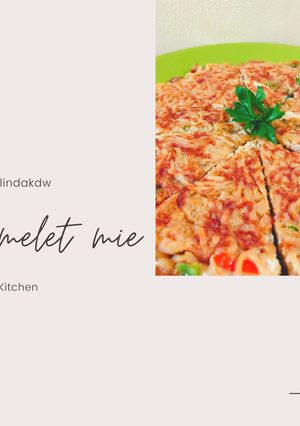 Foto resep Omelet Mie