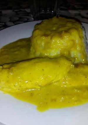 Una foto de Pollo al curry