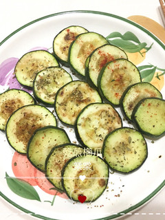 乾煎櫛瓜 的食譜成品照片