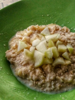 Foto resep Banana and Pear Oat (MPASI 1+)