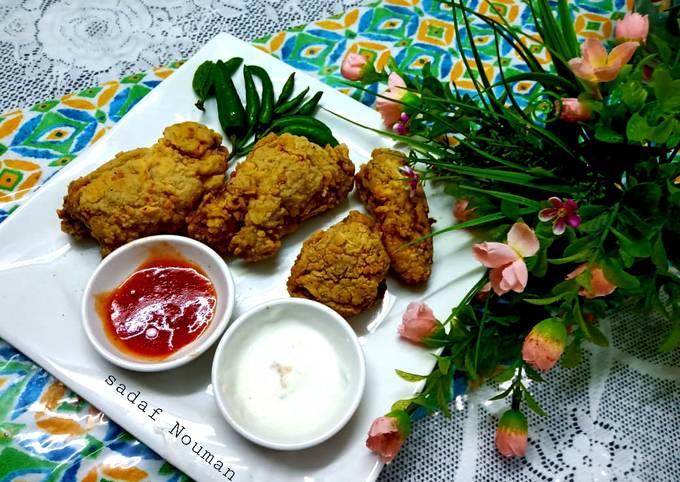 Steps to Make Perfect Crispy fry chicken
