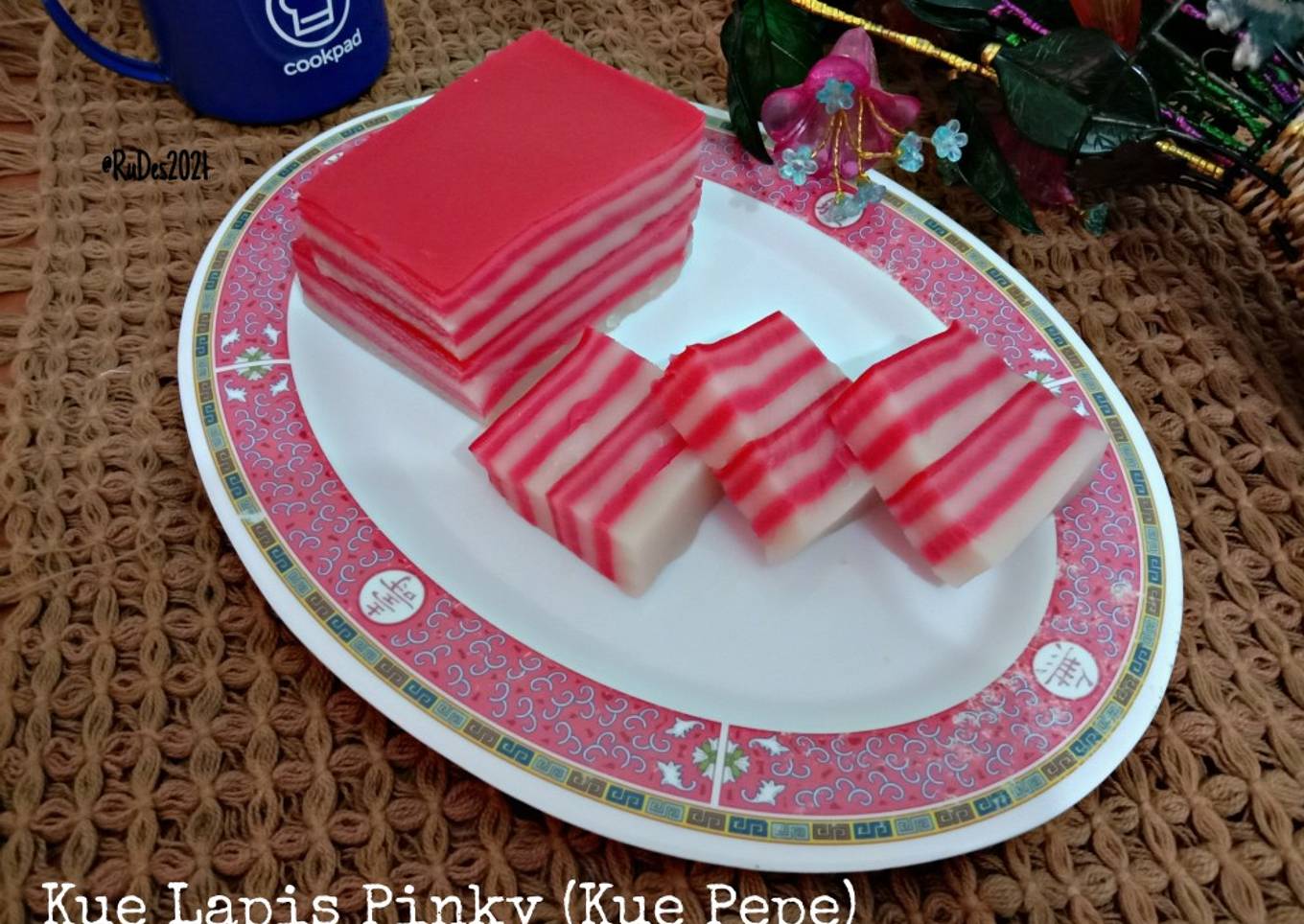 Kue Lapis Pinky (Kue Pepe)