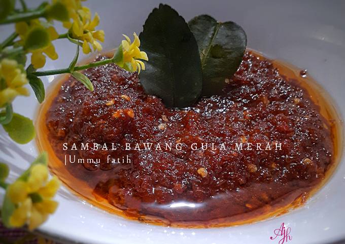 Sambal bawang gula merah