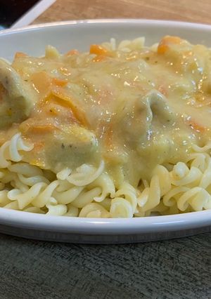 Zöldséges csirkeragu recept fotója