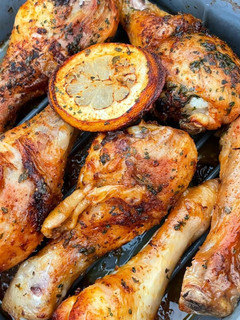 Una foto de Jamoncitos de pollo especiados en la Freidora de aire (Airfryer)