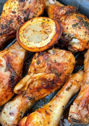 Una foto de Jamoncitos de pollo especiados en la Freidora de aire (Airfryer)