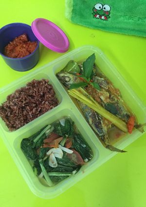 Foto resep Ikan kembung rebus bumbu rempah(diet hr 2)