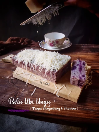 Cara Gampang Membuat Resep Bolu Ubi Ungu (Tanpa Pengembang &amp; Pewarna) yang Lezat Sekali Anti Ribet, Bikin Ngiler