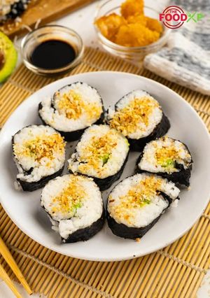 A picture of Crunchy Sushi Rolls Recipe.