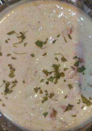 A picture of Mix Vegetable Yoghurt.
