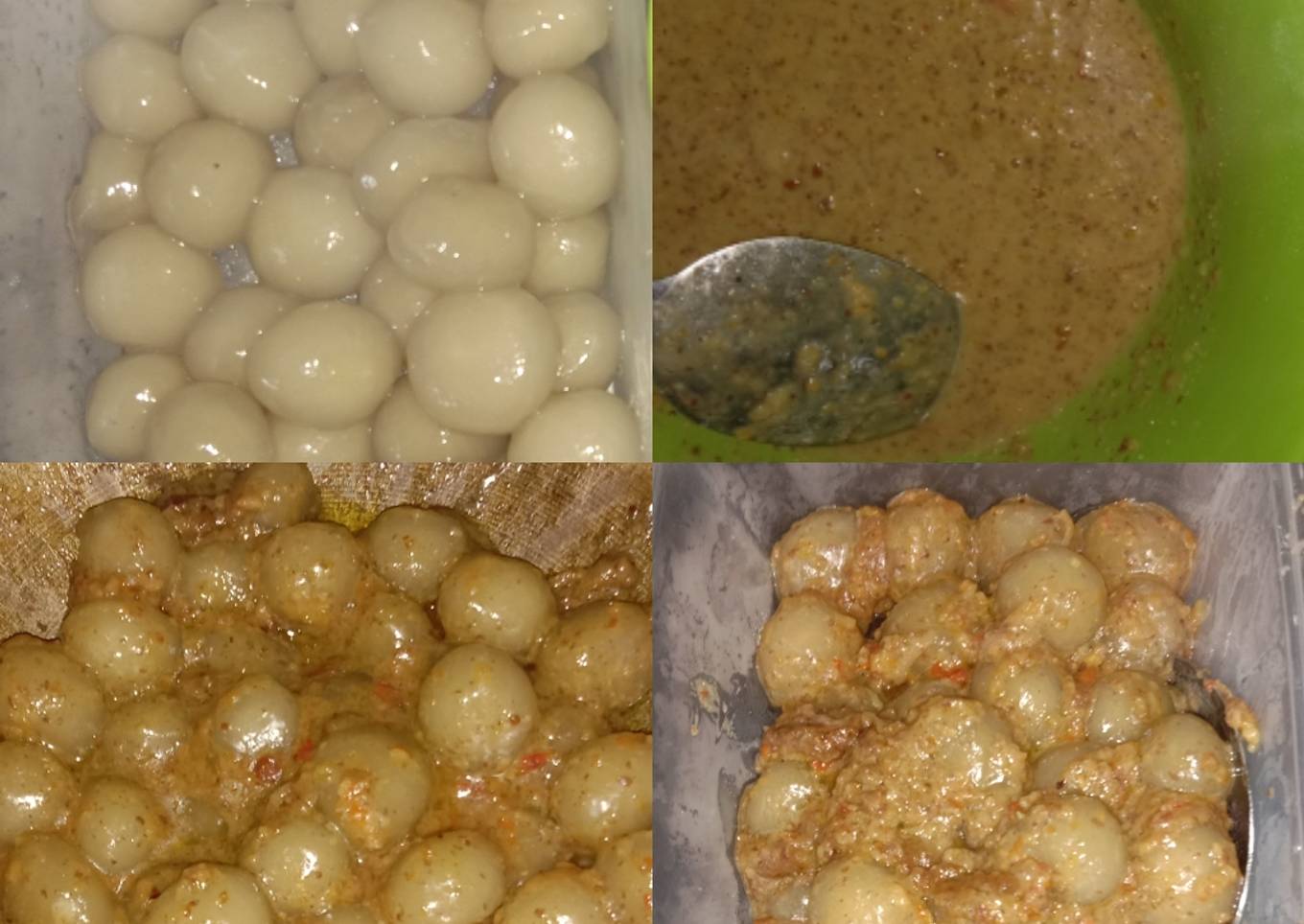 Cilok bumbu kacang mudah