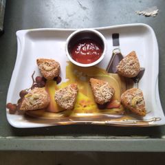 A picture of Suji cutlets.