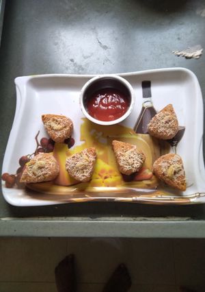 A picture of Suji cutlets.