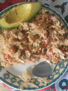 Una foto de Arroz con pollo