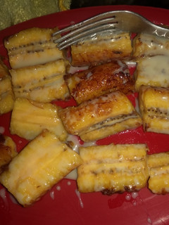 Una foto de Plátanos macho postre estilo Guadalajara