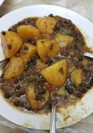 صورة لوصفة العتر مع البطاطا
