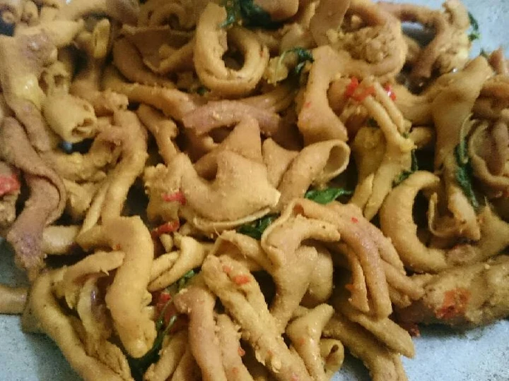 Cara Mudah Membuat Resep Usus Ayam Bumbu Kuning *sinemaru* yang  Bikin Ketagihan Anti Ribet, Uenak Banget