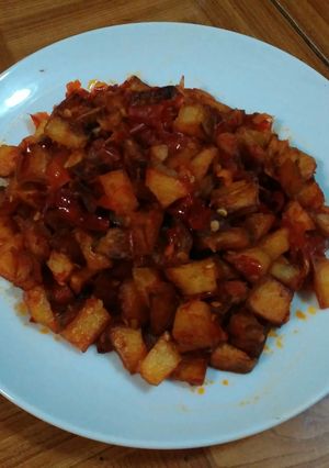Foto resep Sambal Goreng Kentang Simple