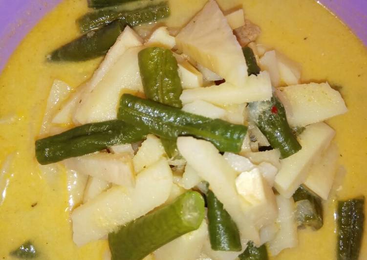 Resep Lodeh rebung kacang | Cara Buat Lodeh rebung kacang Yang Menggugah Selera