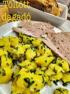 Töltött dagadó recept fotója
