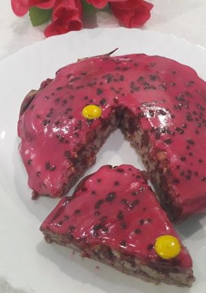 A picture of Mix fruit cake.