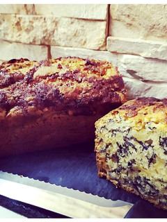 Foto di Plumcake con mela e radicchio di Chioggia