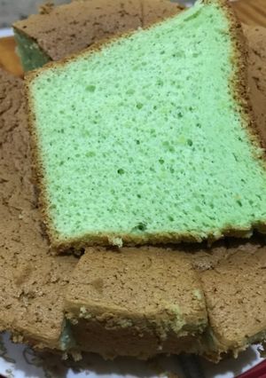 Foto resep Chiffon pandan