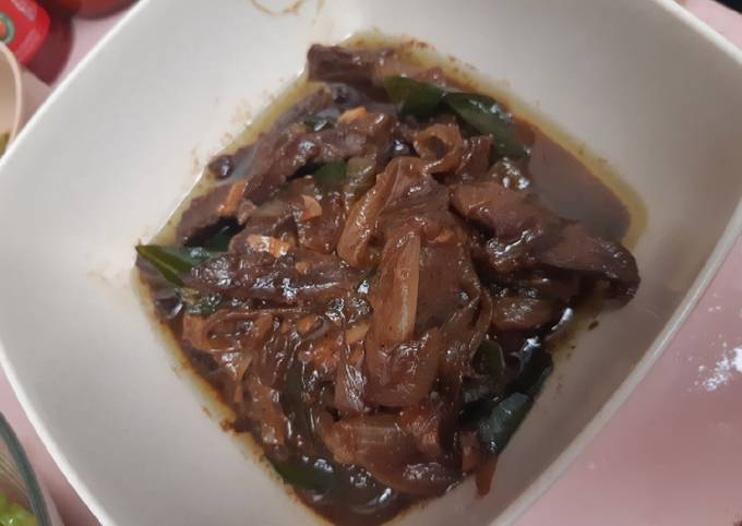 Beef teriyaki ala hokben