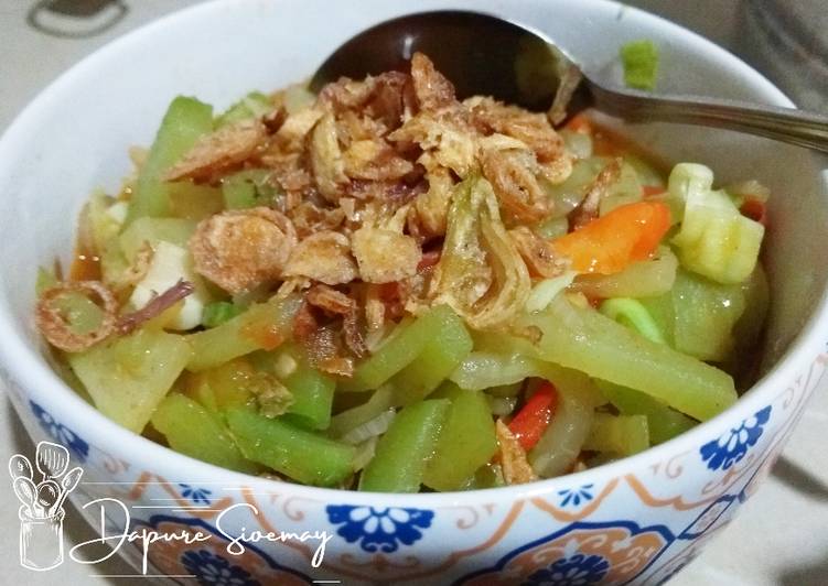 Resep Oseng labu siam, Enak Banget