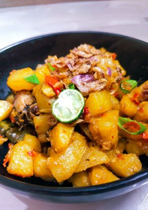 Foto resep Kentang Balado Ala Teh Ica