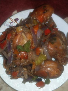 A picture of Peppered Chicken.