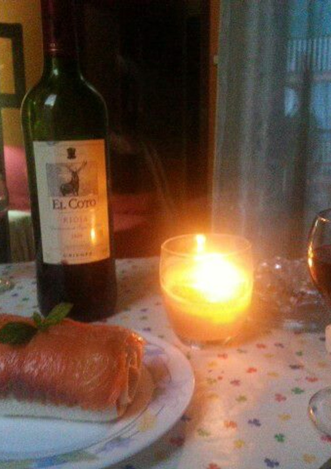 Una foto de Tronco de salmón