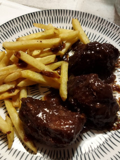 Una foto de Carrillada Thermomix al vino tinto y whisky