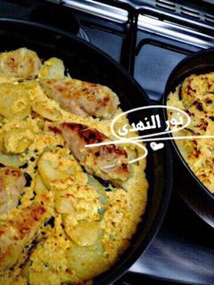 صورة لوصفة صينية دجاج باللبن