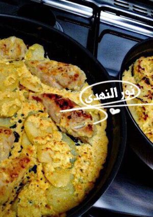 صورة لوصفة صينية دجاج باللبن