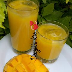 A picture of Mango Drink🍹.