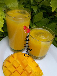 A picture of Mango Drink🍹.