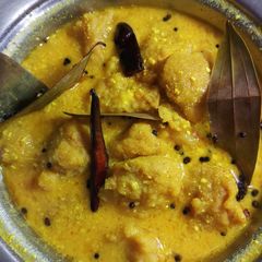 A picture of Masoor daal Bari.