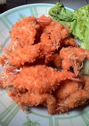 Foto resep udang goreng crispy