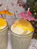 Creamy pineapple smoothie