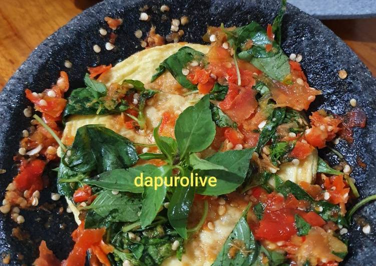 Telur Dadar Sambal Kemangi