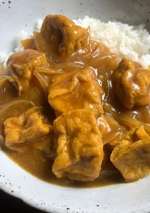 A picture of Tofu Puff Curry.