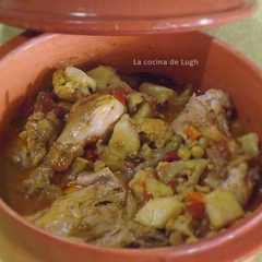 Una foto de Cazuela de pollo - Cocina marroquí