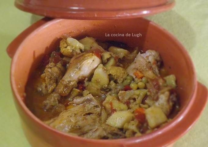 Cazuela de pollo - Cocina marroquí Receta de Lugh Landrus- Cookpad