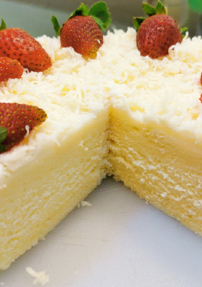 Foto resep Bolu Susu Lembang KW (lembut, wangi susu)