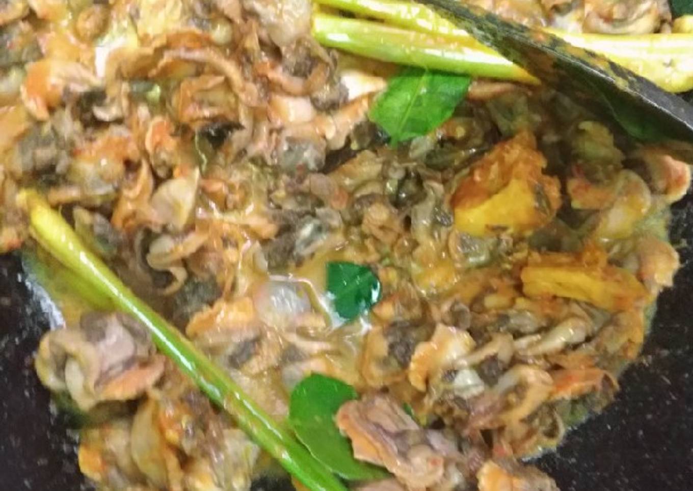 Rendang Kerang Spesial
