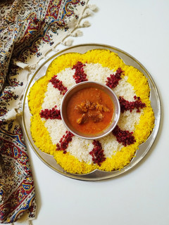 عکسی از دستور چلو گوشت